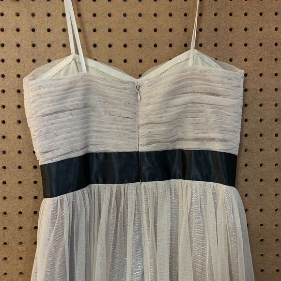 Vintage Dress Y2k Formal Prom Fairy Goth Whimsygoth 5/6 Hailey Logan Beige Gold - Picture 5 of 7